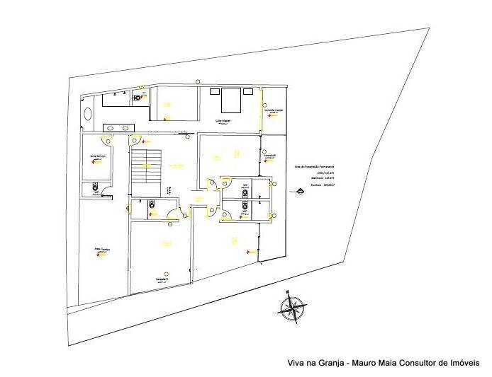Casa de Condomínio, 4 quartos - Foto 38