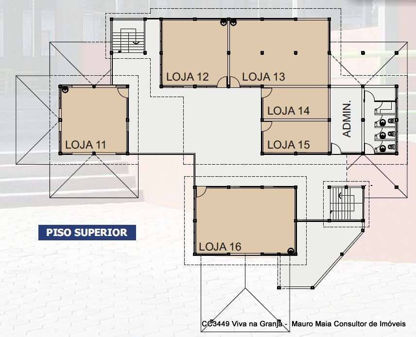 Conjunto Comercial-Sala à venda, 845m² - Foto 12