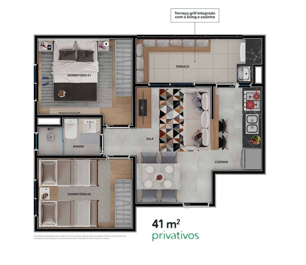 Casa à venda com 2 quartos, 41m² - Foto 11