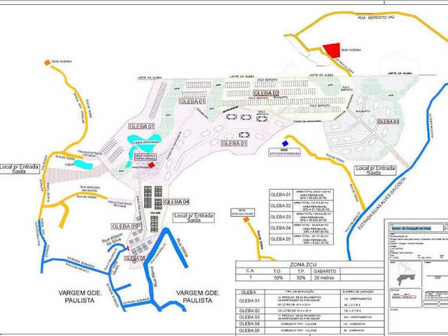 Área para Incorporação para Venda em Vargem Grande Paulista - 4